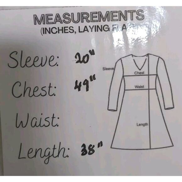 Sew In Love Watercolor Floral Print Dress Stretchy Long Sleeve Wmns 3X worn Once - Picture 2 of 9